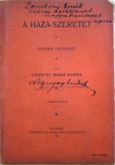 Lisznyay Damó Endre  -  A haza-szeretet