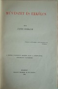 Jászi Oszkár  -  Művészet és erkölcs