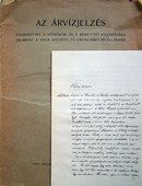 Korbély József  -  Az árvízjelzés