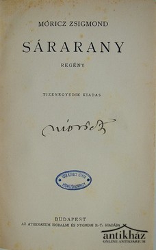 Móricz Zsigmond  -  Sárarany