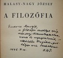 Halasy-Nagy József  -  A filozófia