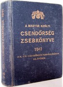 Magyar Királyi Csendőrség zsebkönyve 1941.
