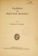 Somogyi József - Fajiság és magyar nemzet.