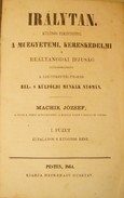 Machik József - Irálytan.