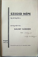 Bálint Sándor  -  Szeged népe.