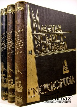 Magyar nemzetgazdasági enciklopédia I-III. kötet