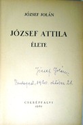 József Jolán  -  József Attila élete.