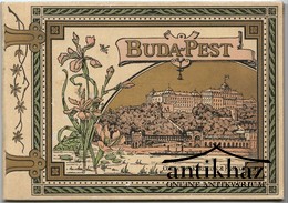 Buda-Pest. Leporello fotóalbum  1889.