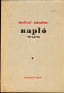 Márai Sándor - Napló (1945 - 1957)