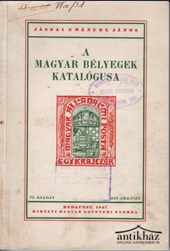 Jászai Emánuel János - A magyar bélyegek katalógusa
