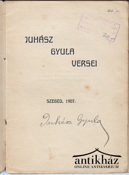 Juhász Gyula versei