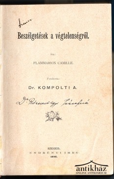 Flammarion, Camille - Beszélgetések a végtelenségről